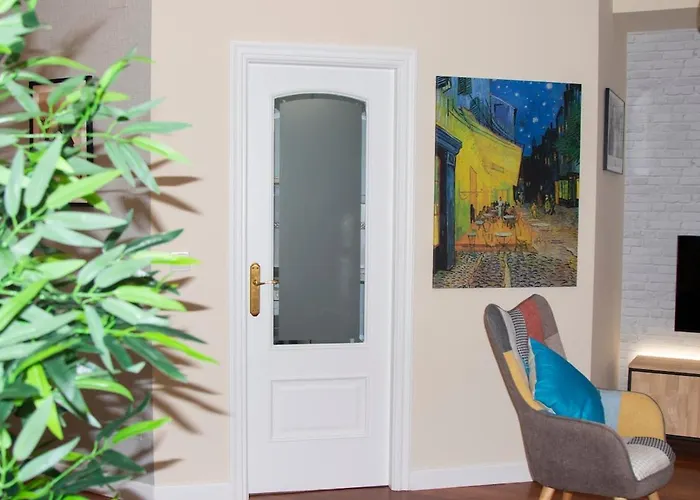 En El Centro, Garaje Privado Y Terraza Appartement O Grove